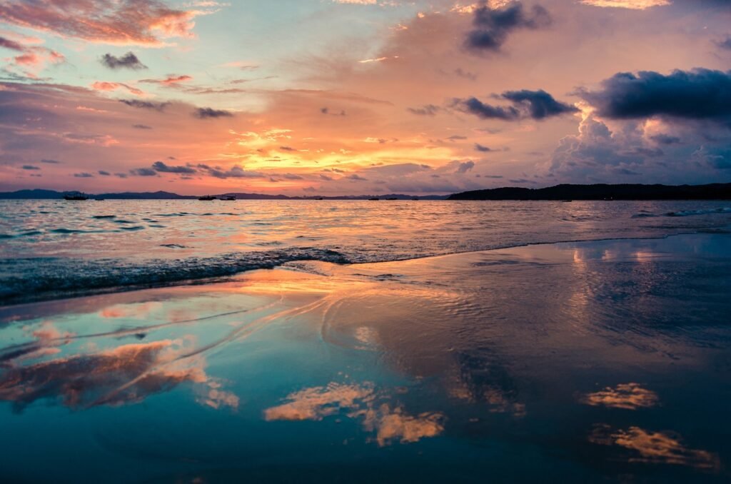 beach, sunset, sea, god, light, yellow, green, red, cloud, pretty, nature, god, god, god, god, god Philippians 4:13, sunset, sea, god, light, yellow, green, red, cloud, pretty, nature, god, god, god, god, god